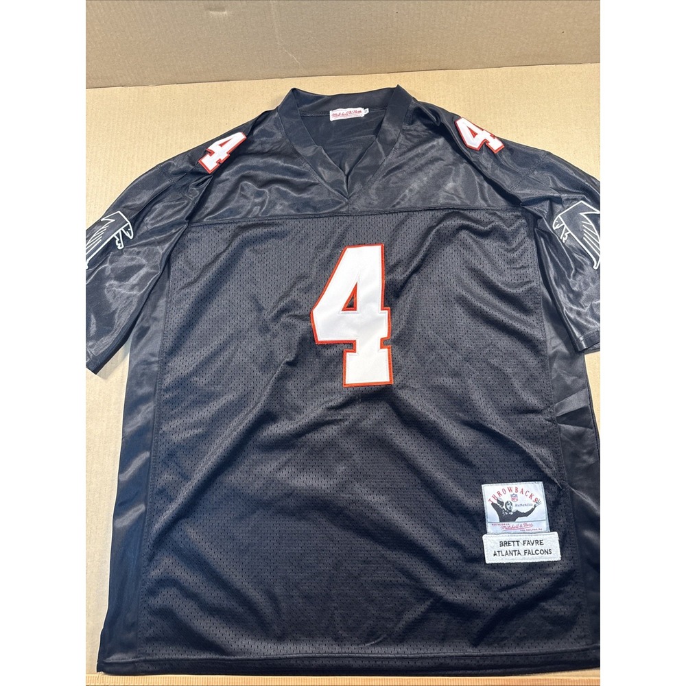 Mitchell & Ness 1991 Atlanta Falcons #4 Brett Favre Throwback Jersey Size: 54